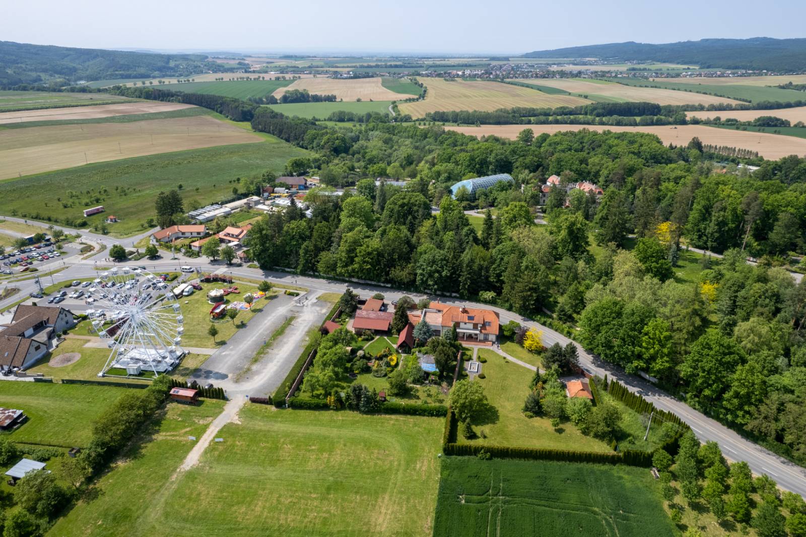 Vila na Lešné – Exteriér